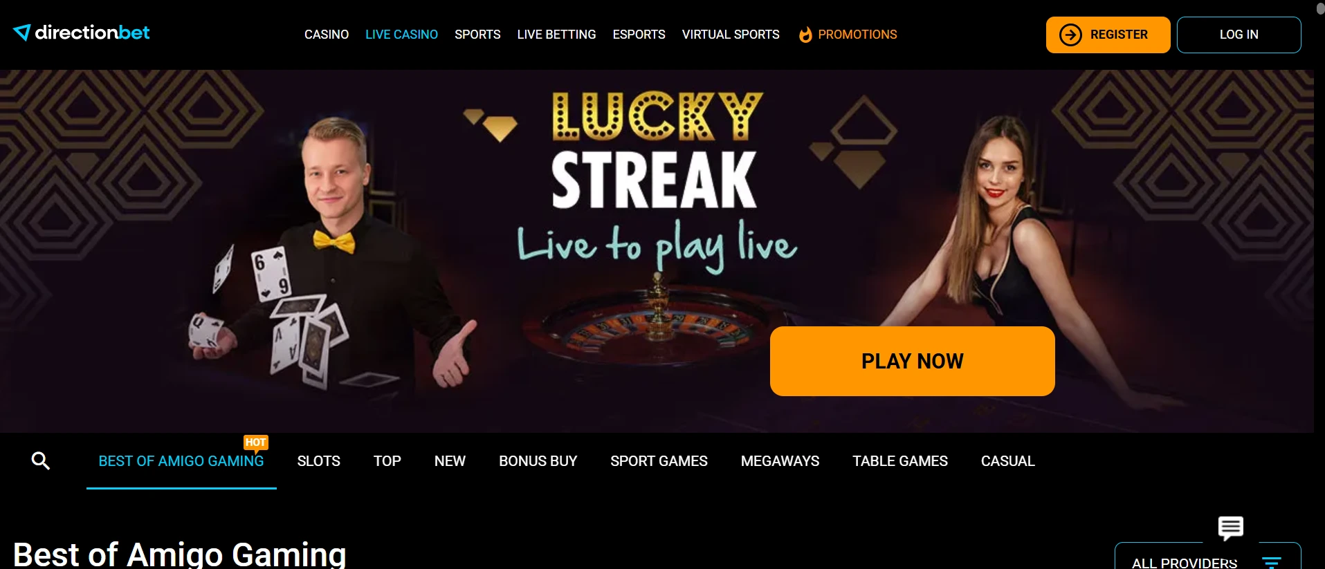 Directionbet urheiluvedonlyönti